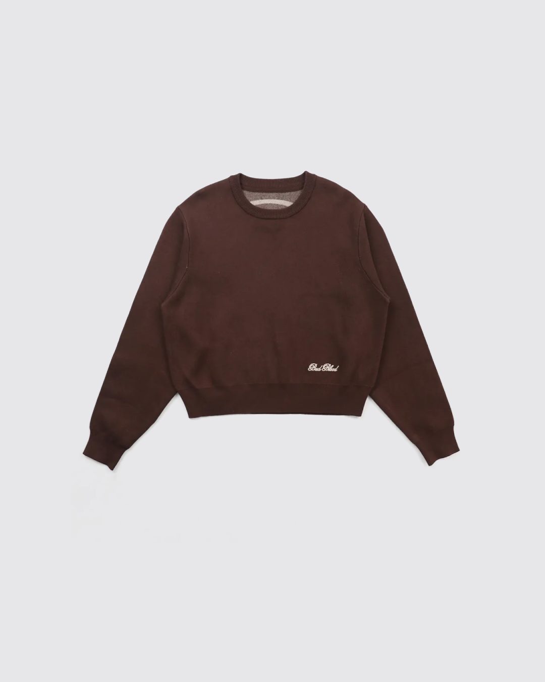 BADBLOOD Classic Big Logo Crewneck Sweater in Three Colors