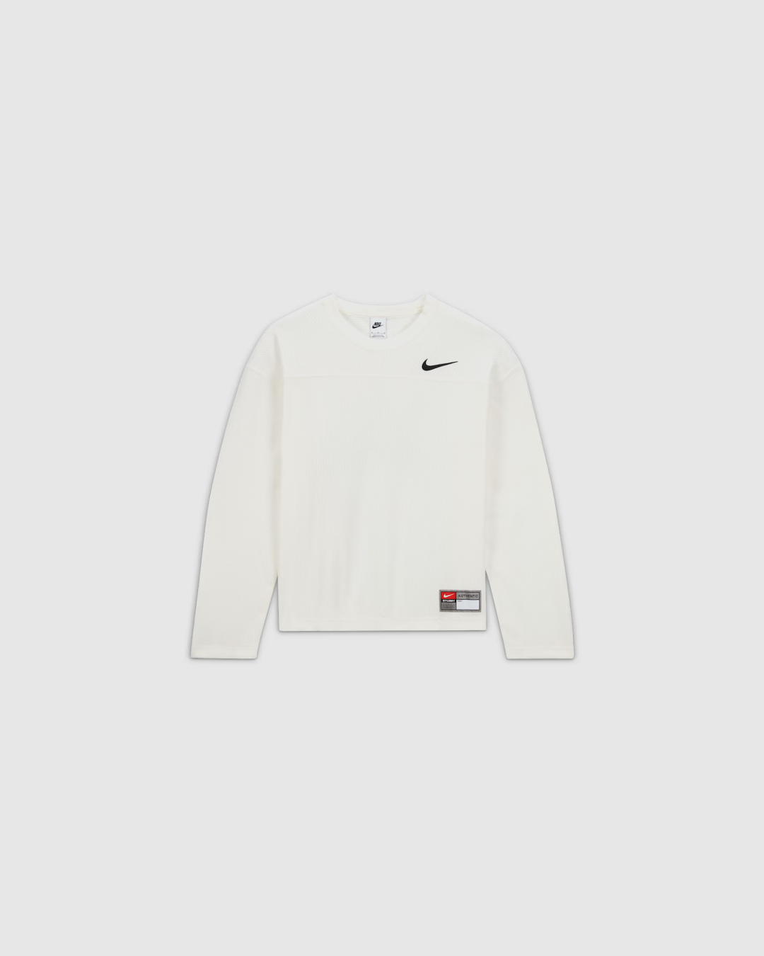 STÜSSY X NIKE DRI-FIT MESH JERSEY IN WHITE AND BLACK