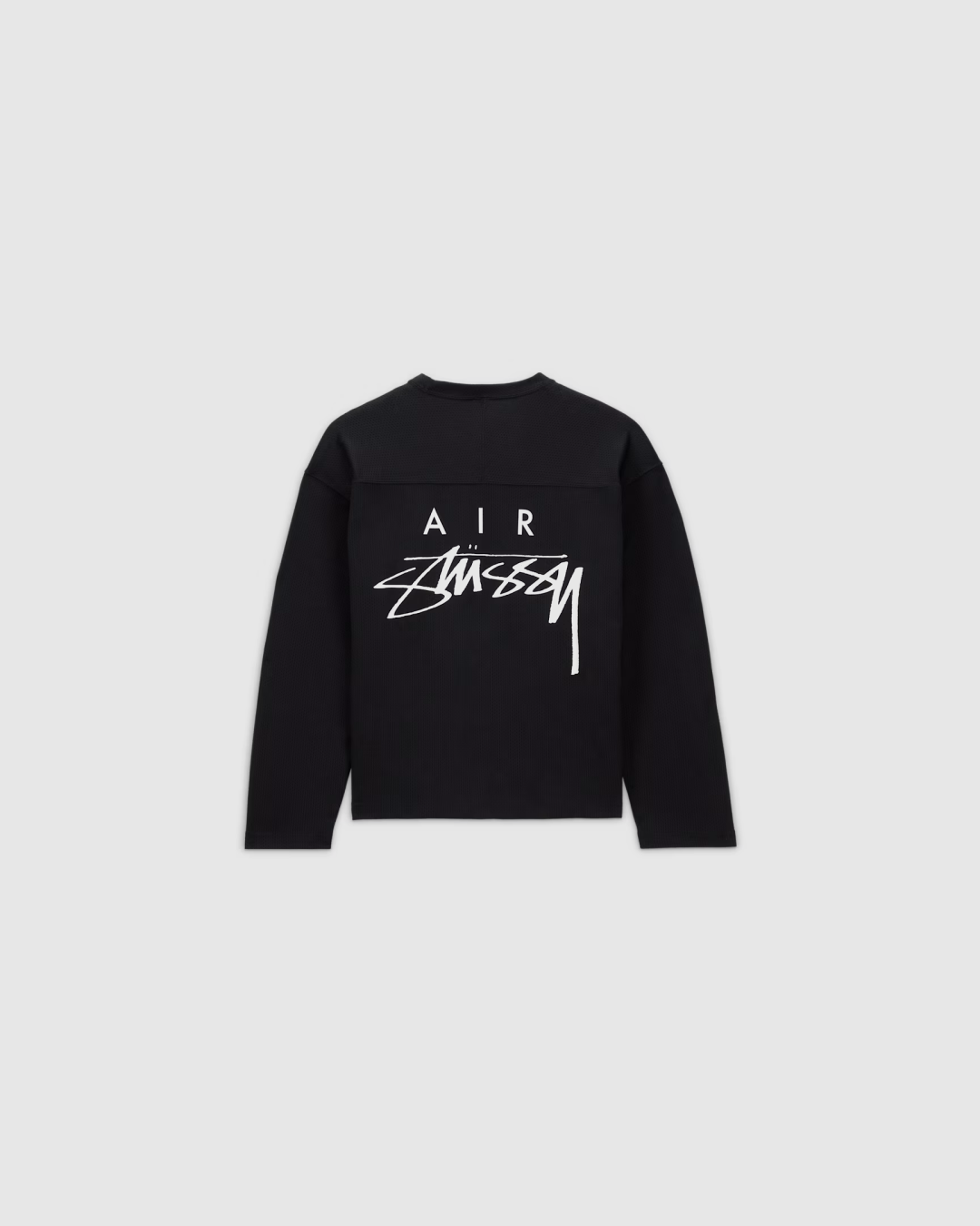 STÜSSY X NIKE DRI-FIT MESH JERSEY IN WHITE AND BLACK