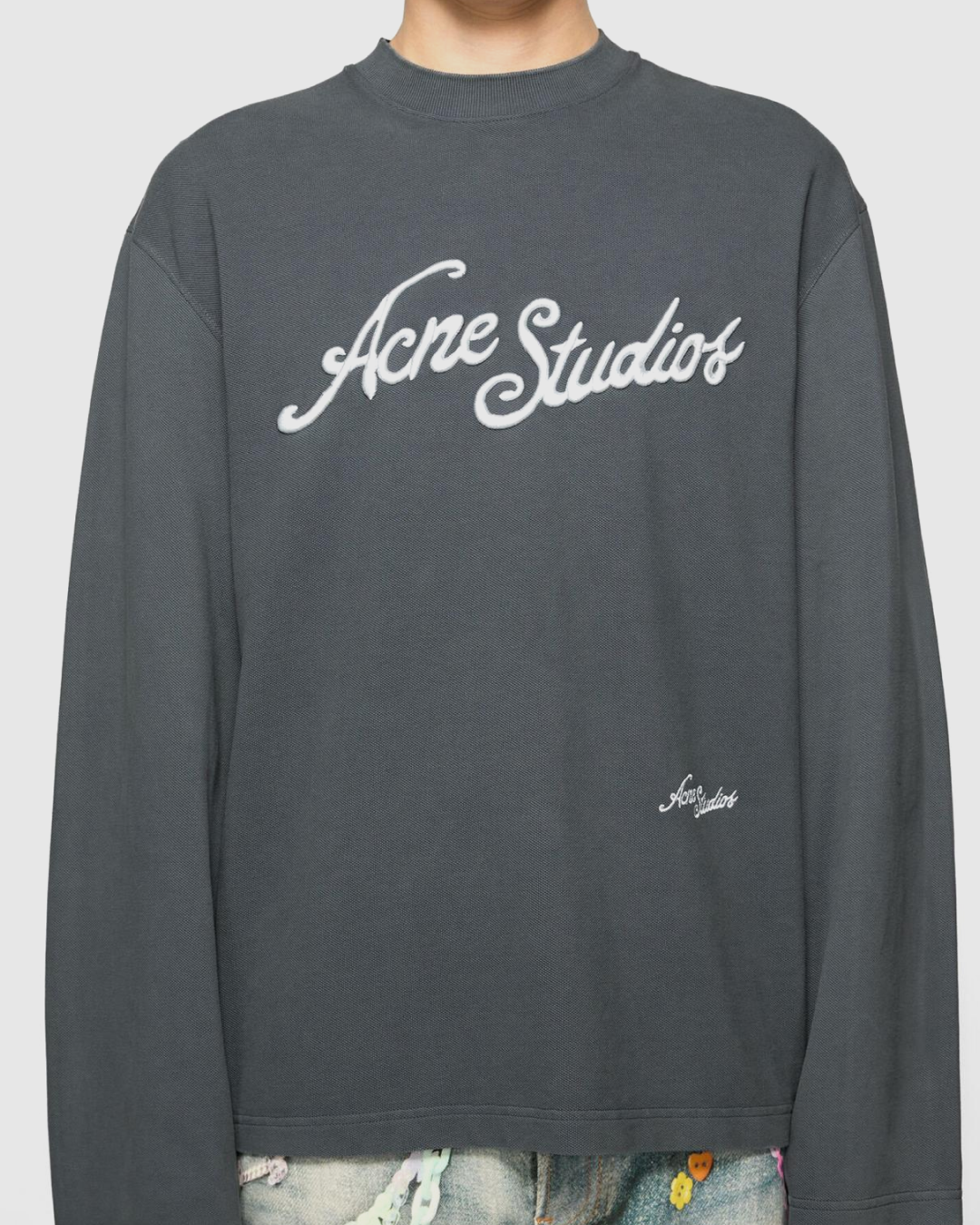 ACNE STUDIOS LOGO LONGSLEEVE