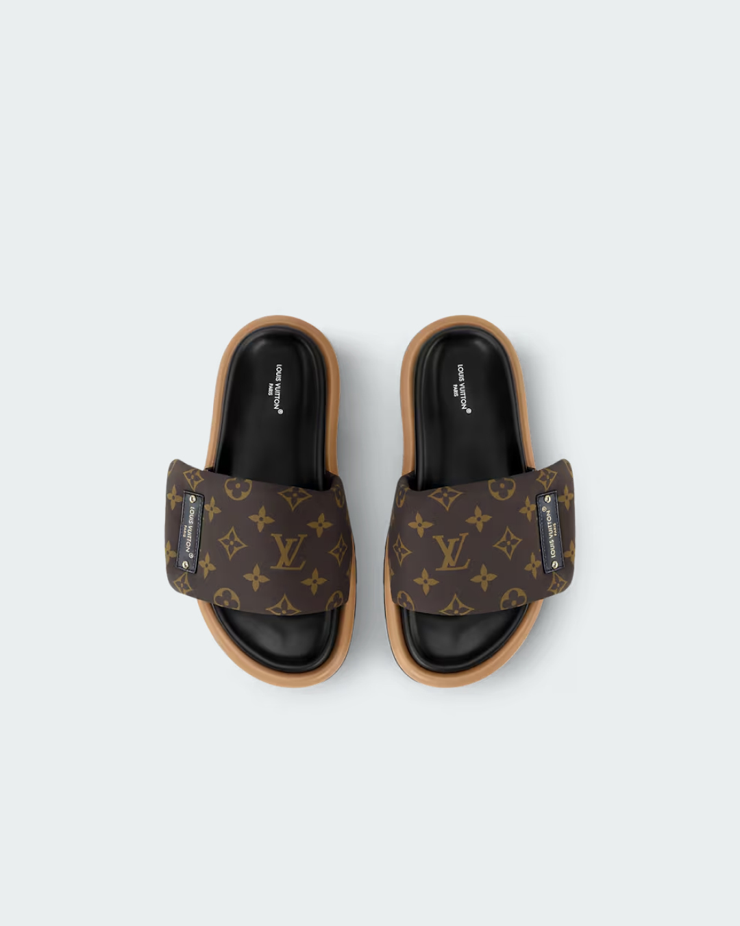 LOUIS VUITTON POOL PILLOW COMFORT MULE SLIDES