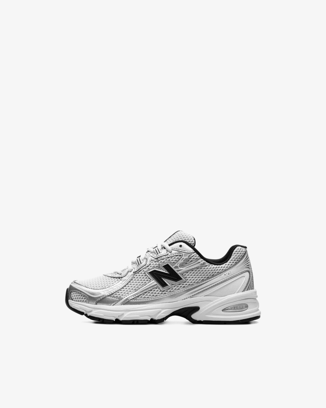 New Balance 740 WHITE BLACK SILVER