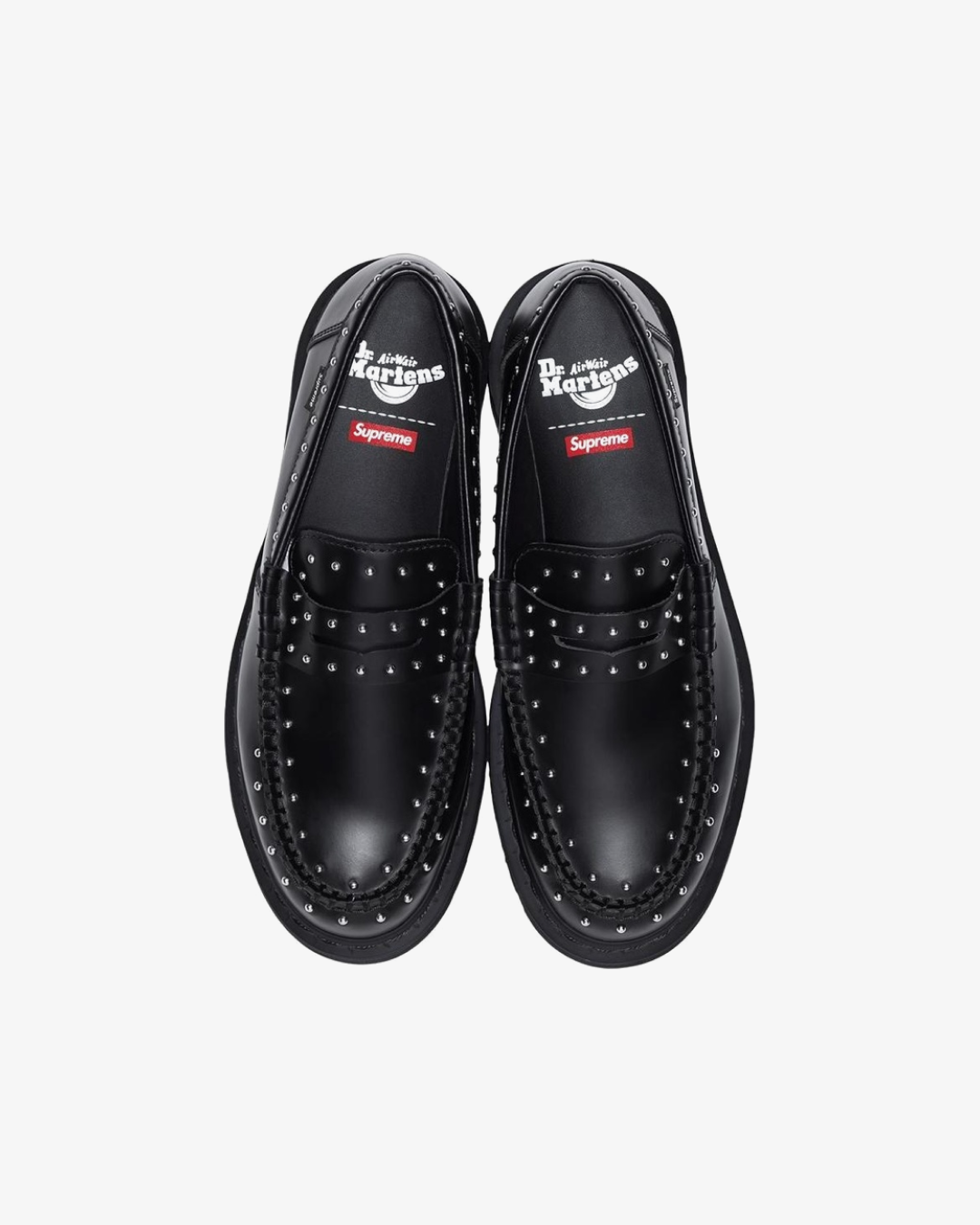 Supreme SS25 x Dr. Martens Penton Studded Loafers In Three Colors
