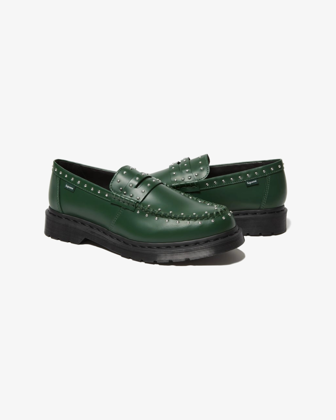Supreme SS25 x Dr. Martens Penton Studded Loafers In Three Colors