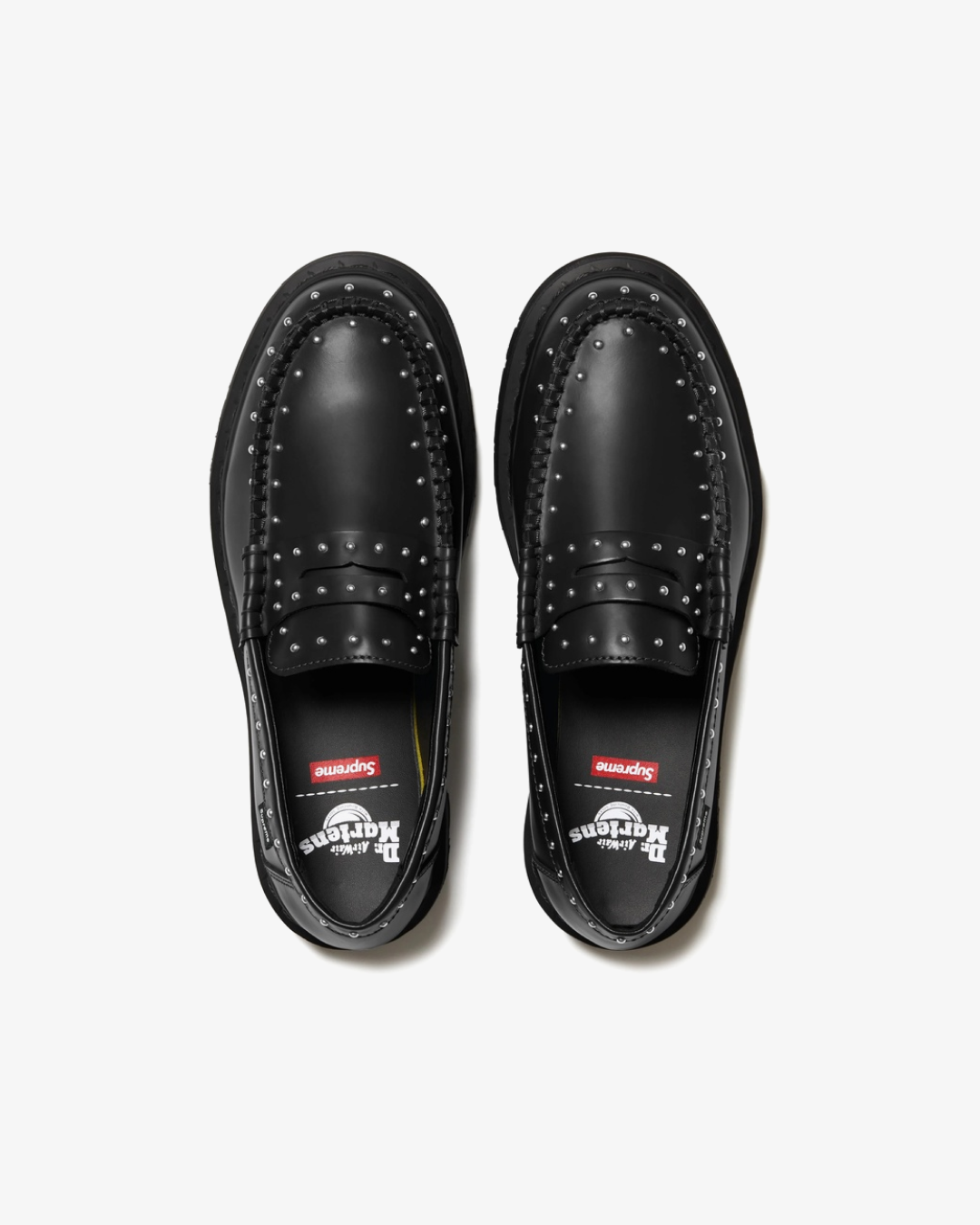 Supreme SS25 x Dr. Martens Penton Studded Loafers In Three Colors