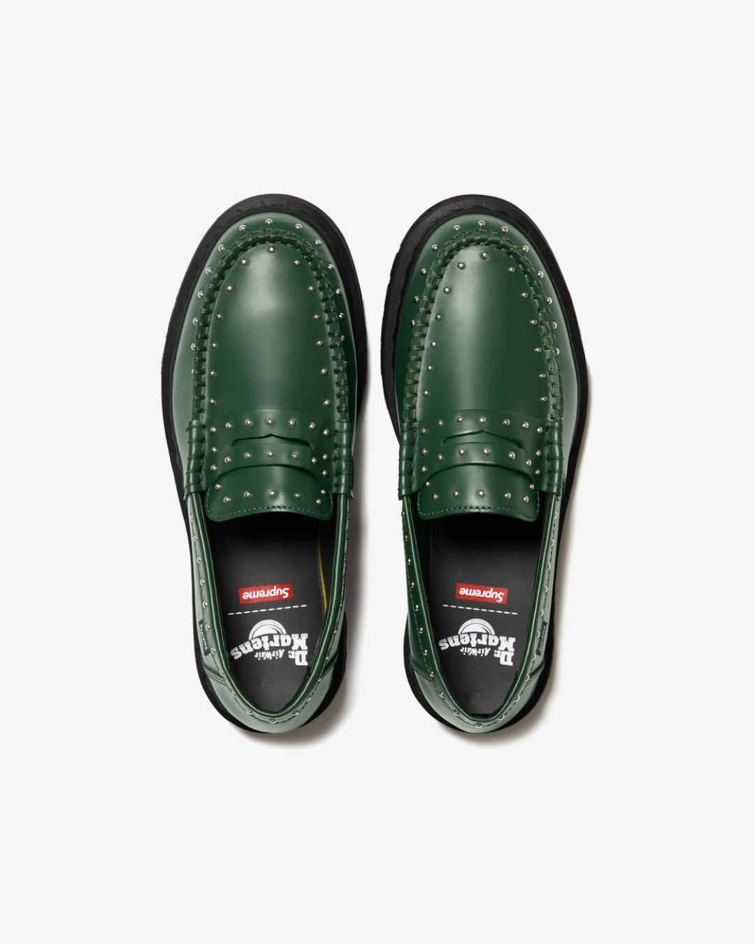 Supreme SS25 x Dr. Martens Penton Studded Loafers In Three Colors