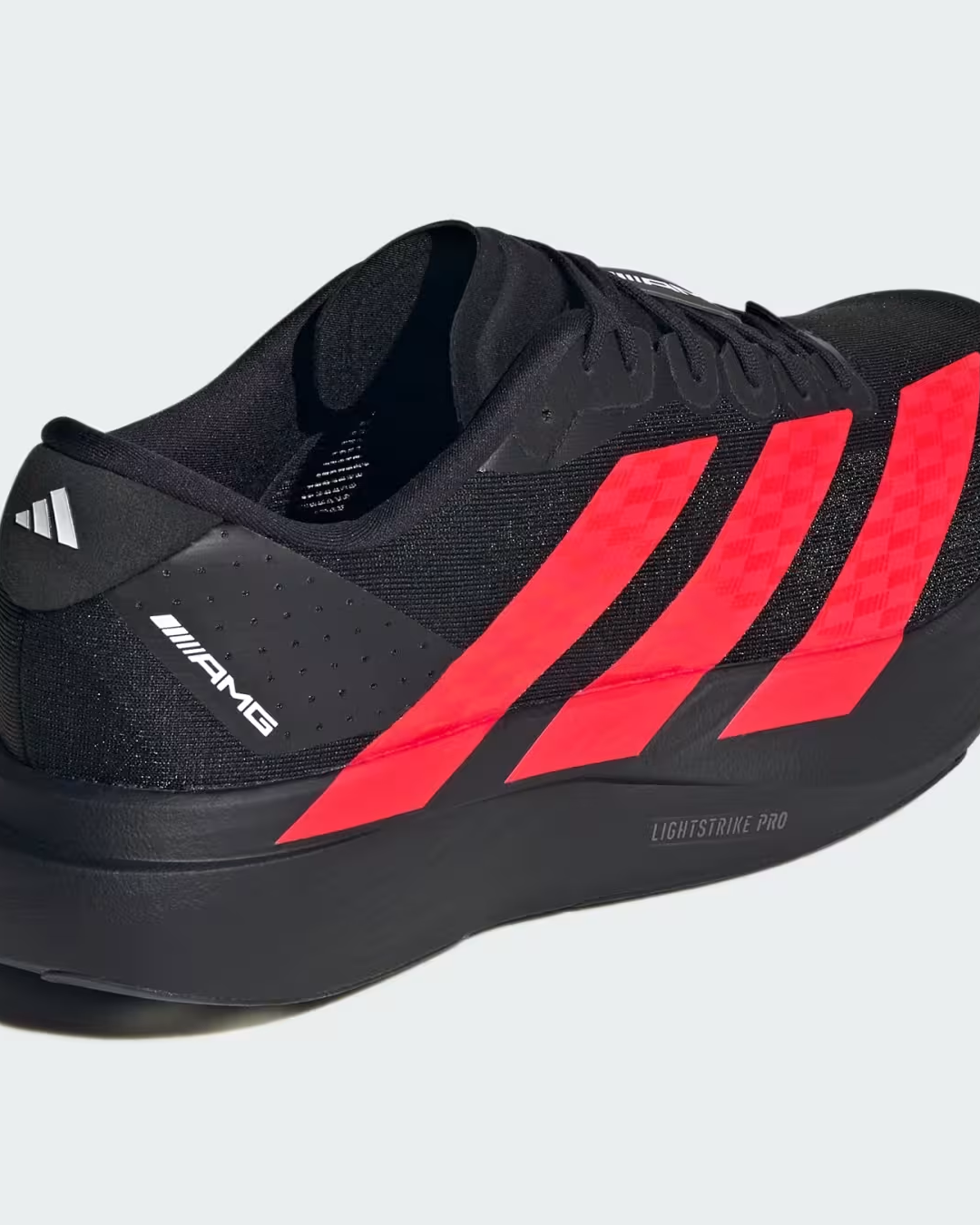 Adidas Adizero EVO SL AMG 'Core Black / Lucid Red / Cloud White' Sneakers