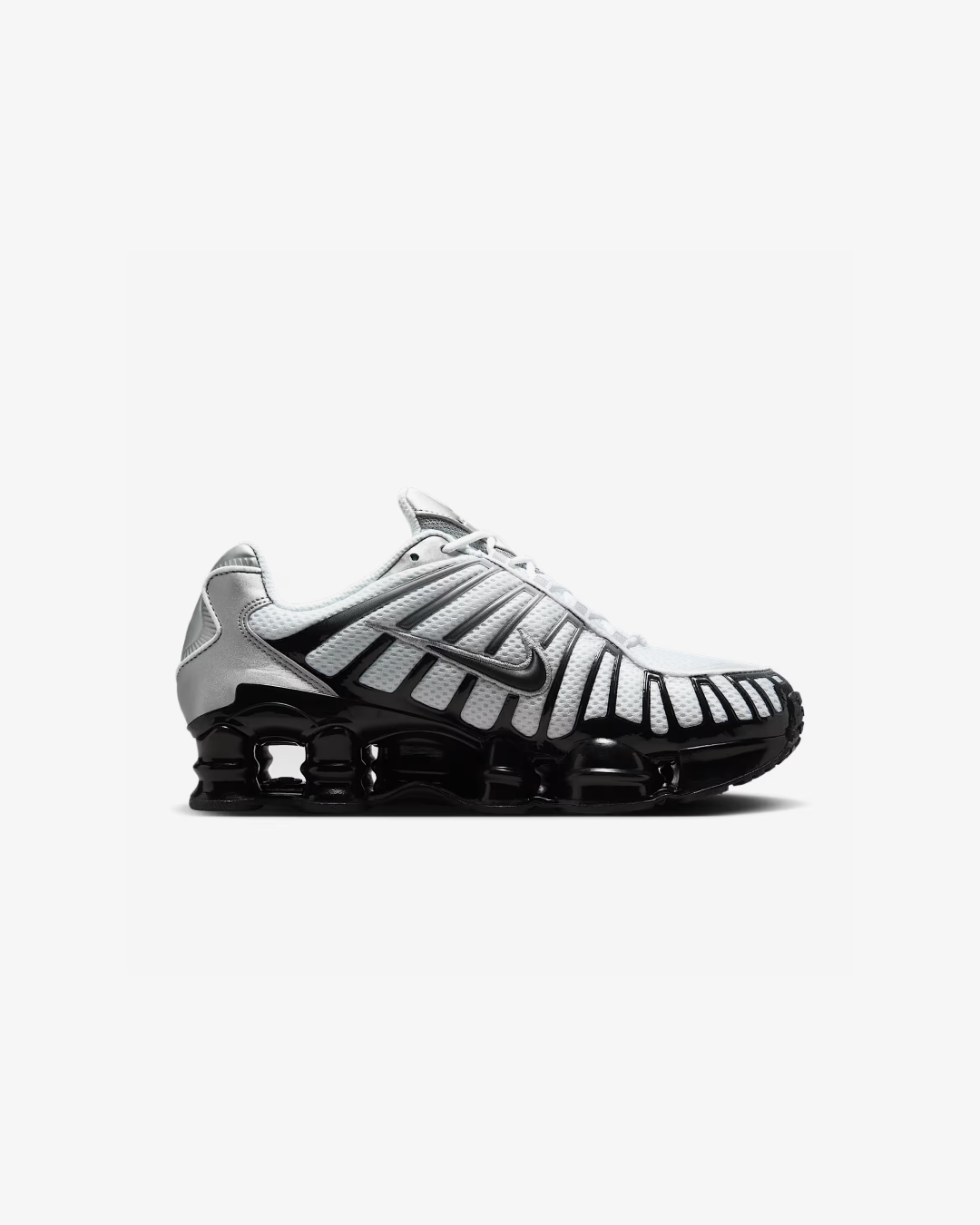 Nike Shox TL "Metallic Silver/White/Wolf Grey/Black" Sneakers