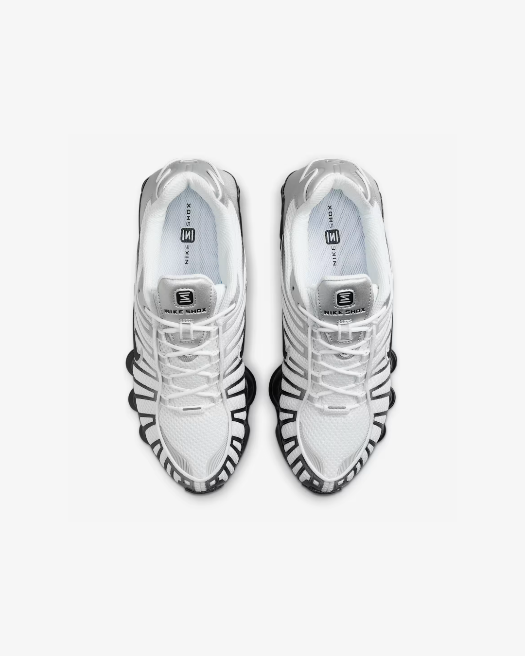 Nike Shox TL "Metallic Silver/White/Wolf Grey/Black" Sneakers