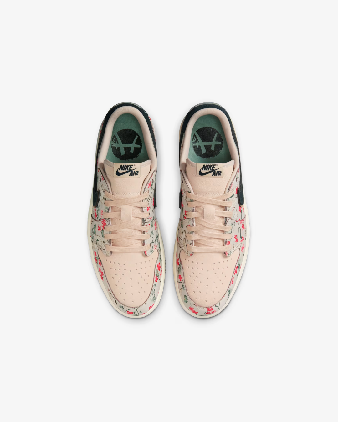 Air Jordan 1 Low OG Rui Hachimura “Cranes” Oatmeal Sneakers