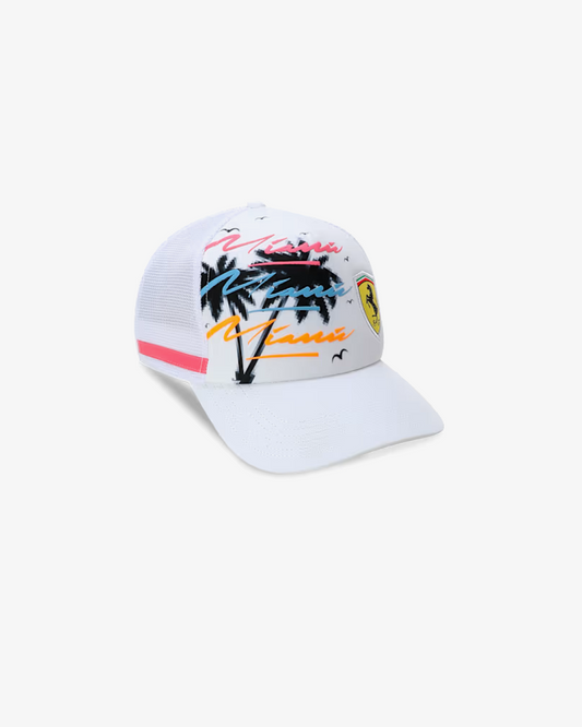 Notch Ferrari Miami Trucker Cap