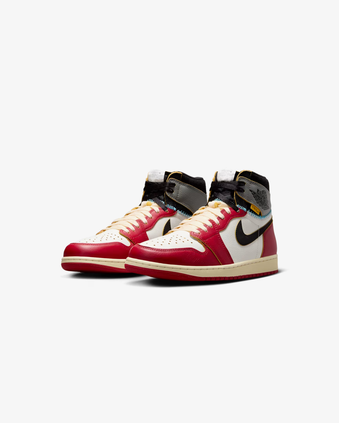 Nike Air Jordan 1 x Union 'Varsity Red and Shadow Grey' Sneakers