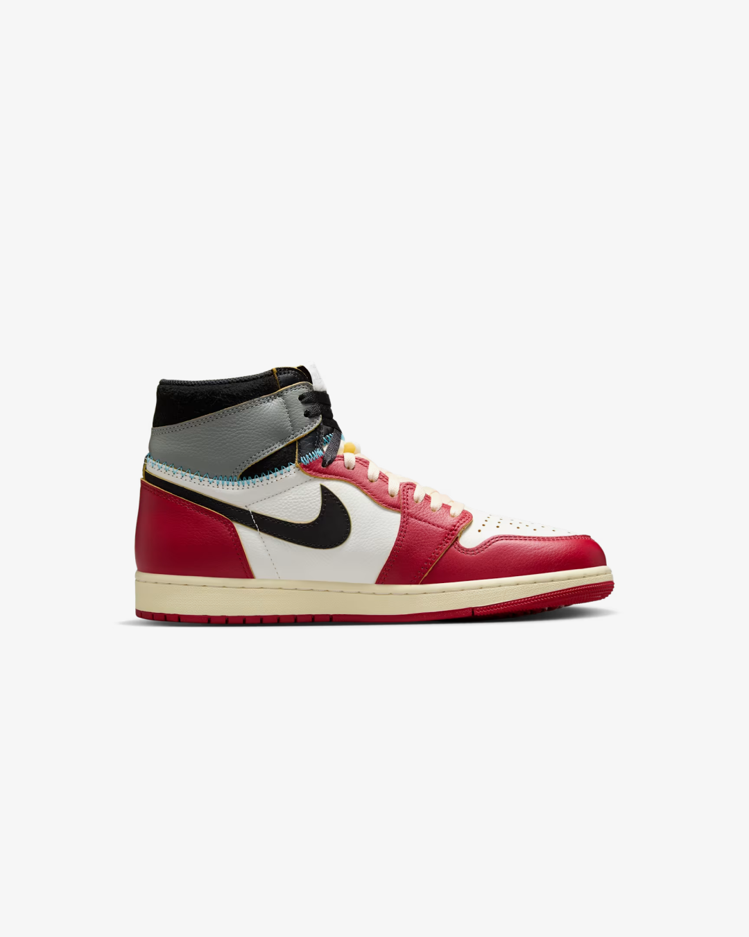 Nike Air Jordan 1 x Union 'Varsity Red and Shadow Grey' Sneakers