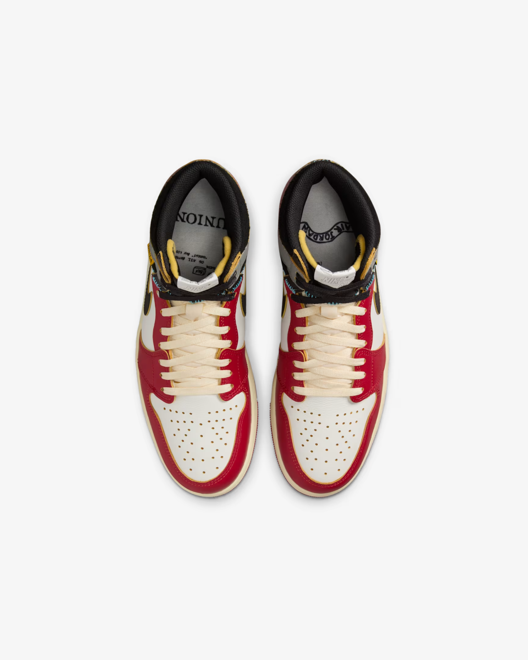 Nike Air Jordan 1 x Union 'Varsity Red and Shadow Grey' Sneakers