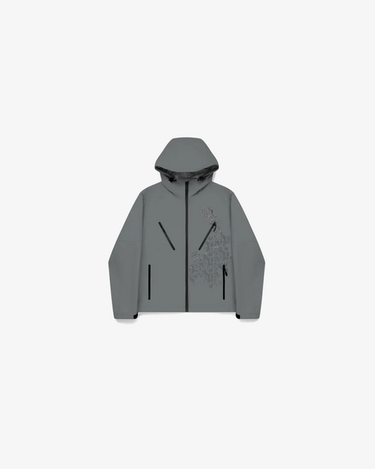 Mertra Monogram Shell (Grey or Pink) Jacket