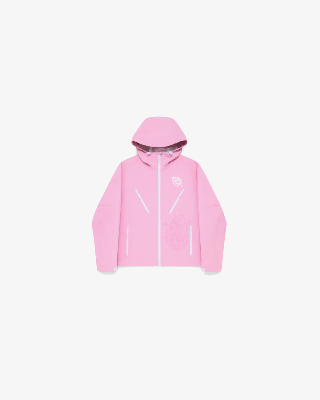Mertra Monogram Shell (Grey or Pink) Jacket