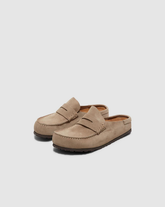 Birkenstock 'Taupe' Wrapped Loafers