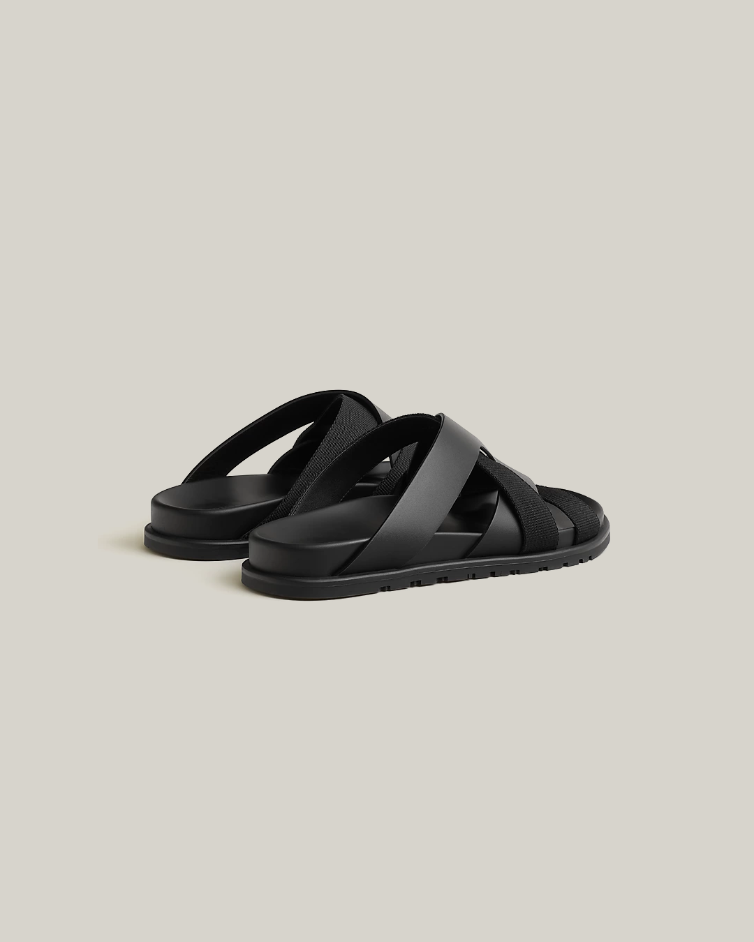 Hermès Kazimir Sandal in Noir