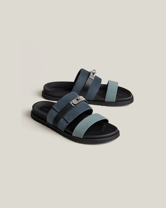 Hermès Jackson ‘Multicolore Bleu Tonnerre’ Sandal