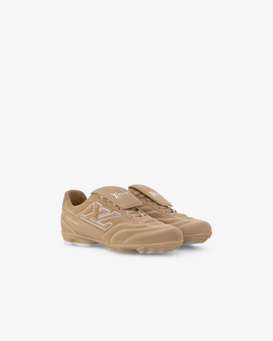 Louis Vuitton LV Footprint ‘Beige’ Soccer Sneakers