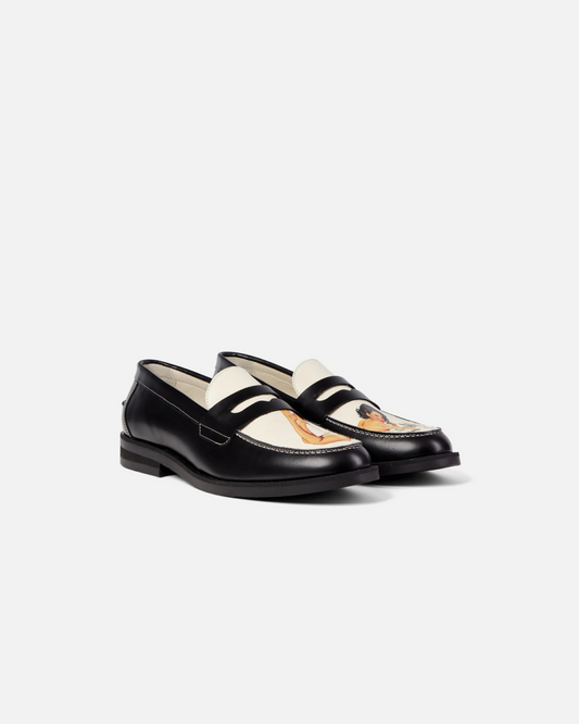 Duke + Dexter Wilde Pin Up 'Scar Face Kit' Loafers