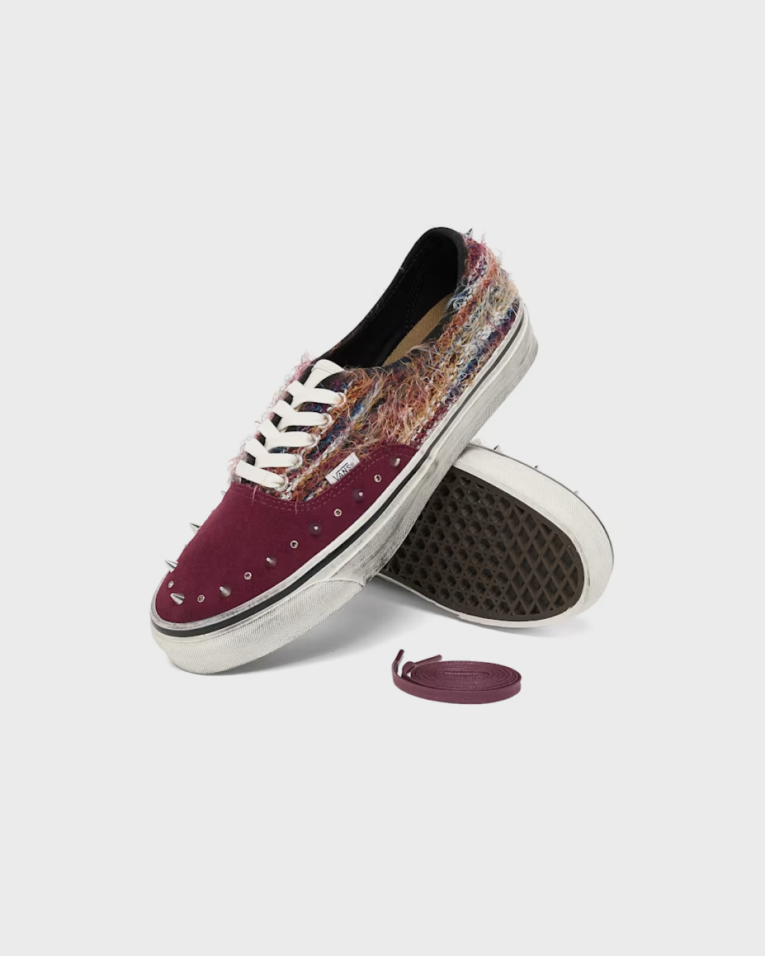 VANS Premium Authentic 44 'Red/Multi' Shoe