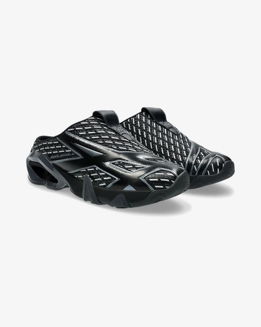 Kiko Kostadinov x Asics Novalis Gel-Styrax 'Black/Silver' Mule