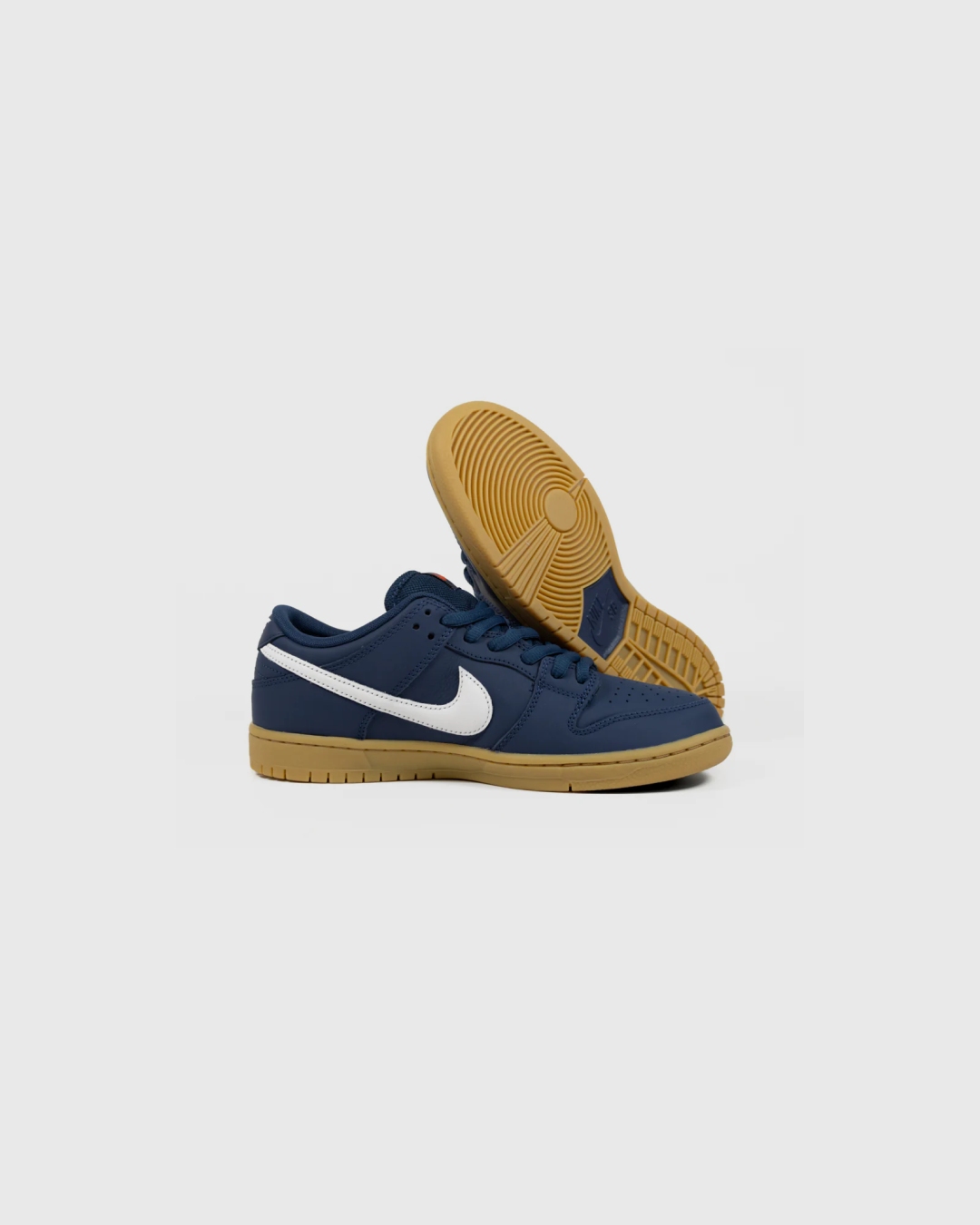 Nike SB Label Dunk Low Pro 'Navy Gum' Shoes
