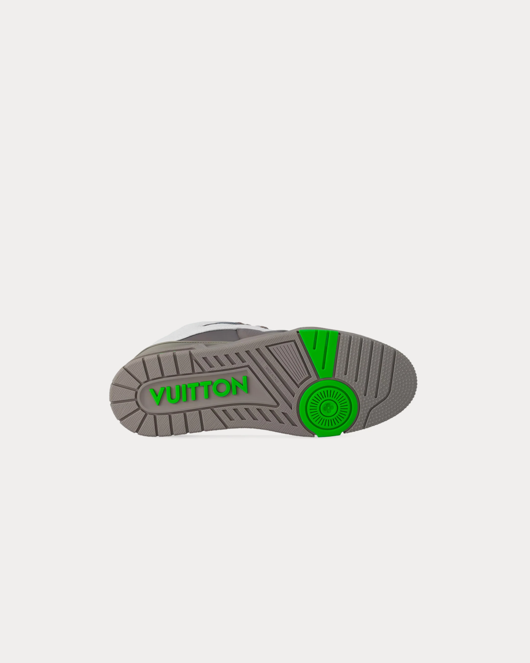 Louis Vuitton Skate Leather & Technical Mesh Anthracite Sneakers