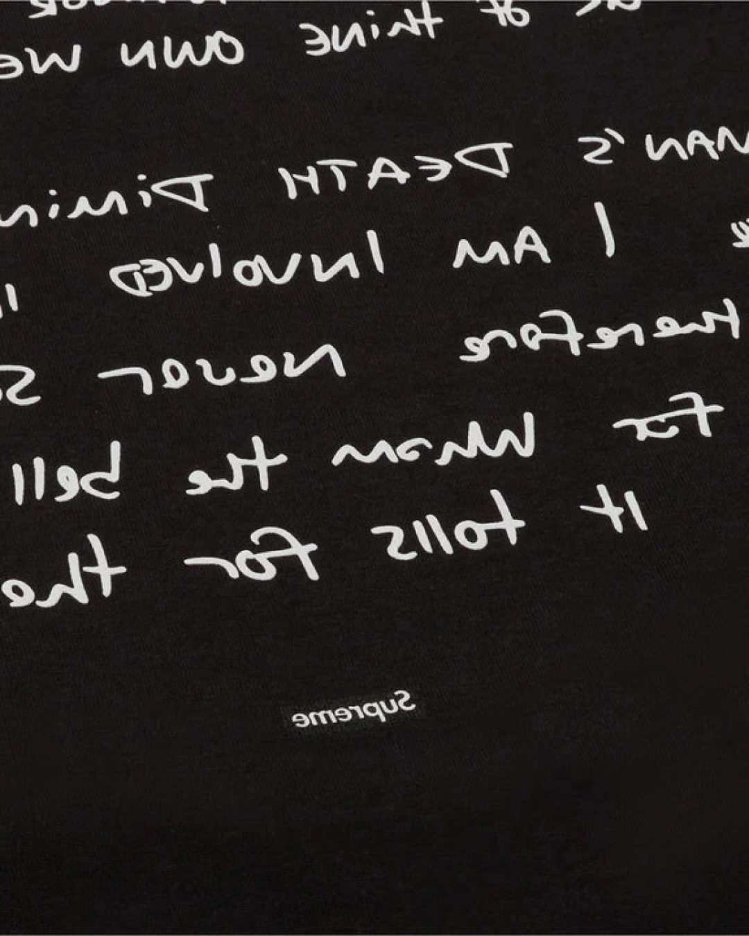Supreme x Corteiz Rules The World Black T Shirt