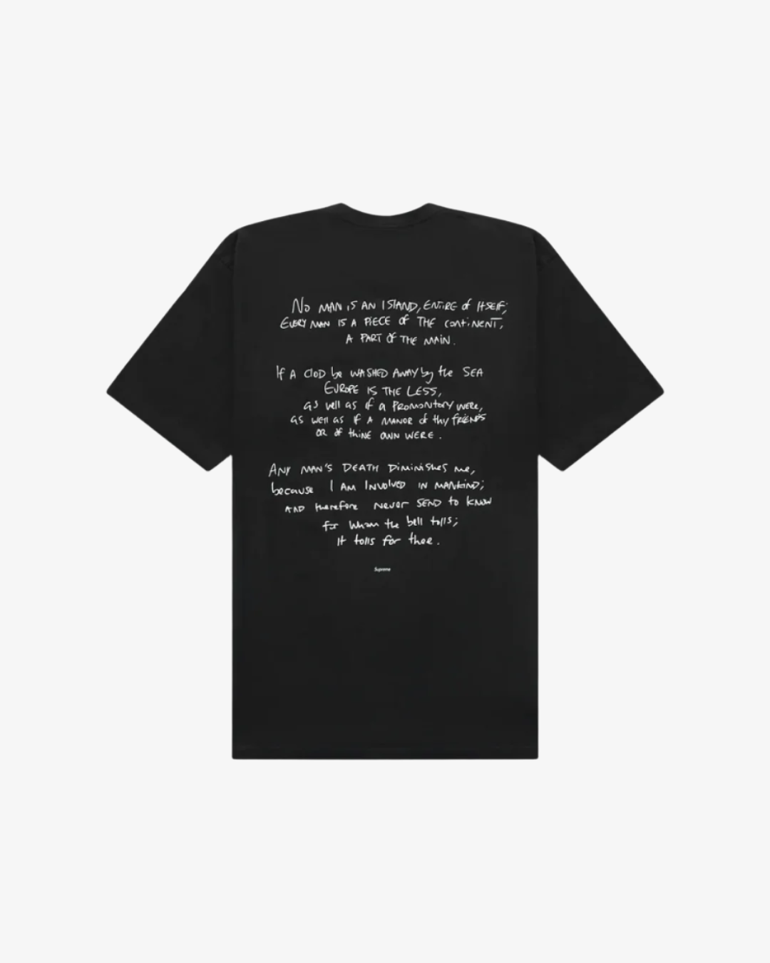 Supreme x Corteiz Rules The World Black T Shirt