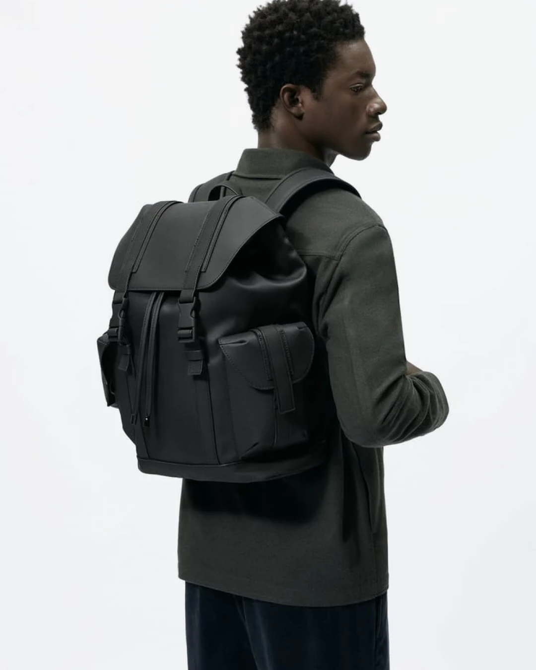 Zara Leather Backpack