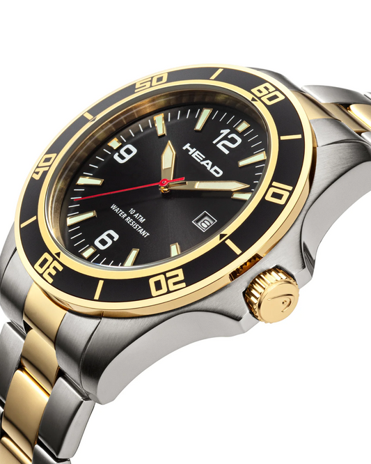 Head Rome 2 Gold/Silver Wristwatch
