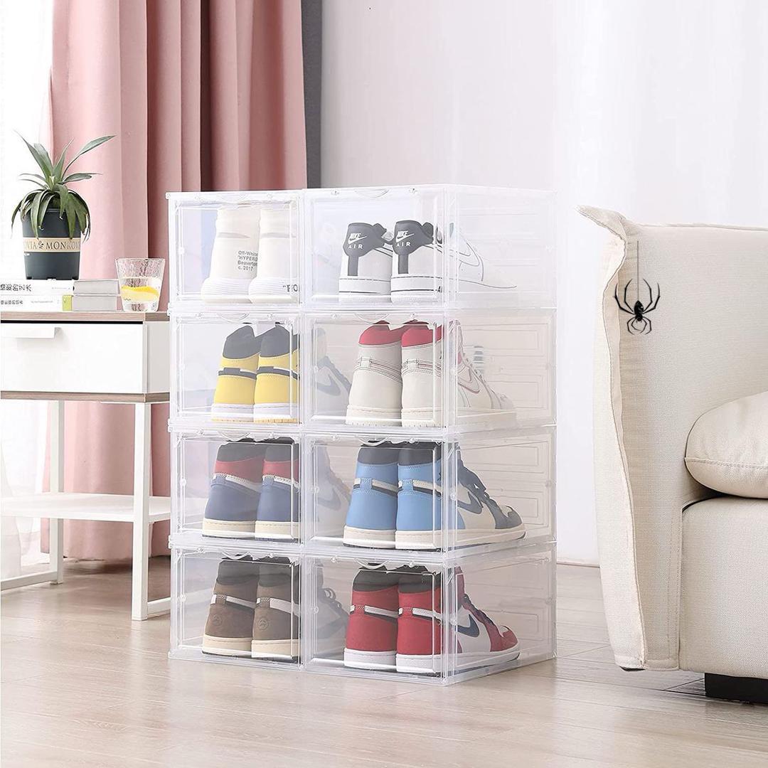 Clear Stackable Shoe Box – The Drip Vault