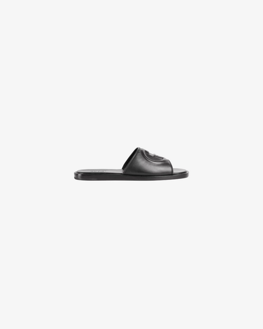 Gucci Men's Slide Sandal with Interlocking G