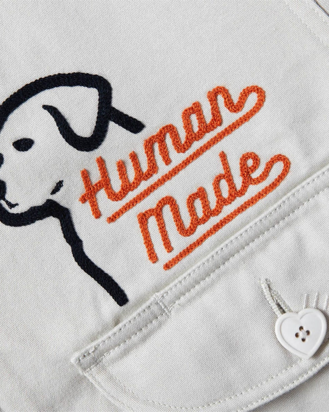 Human Made Work Jacket "Cream"