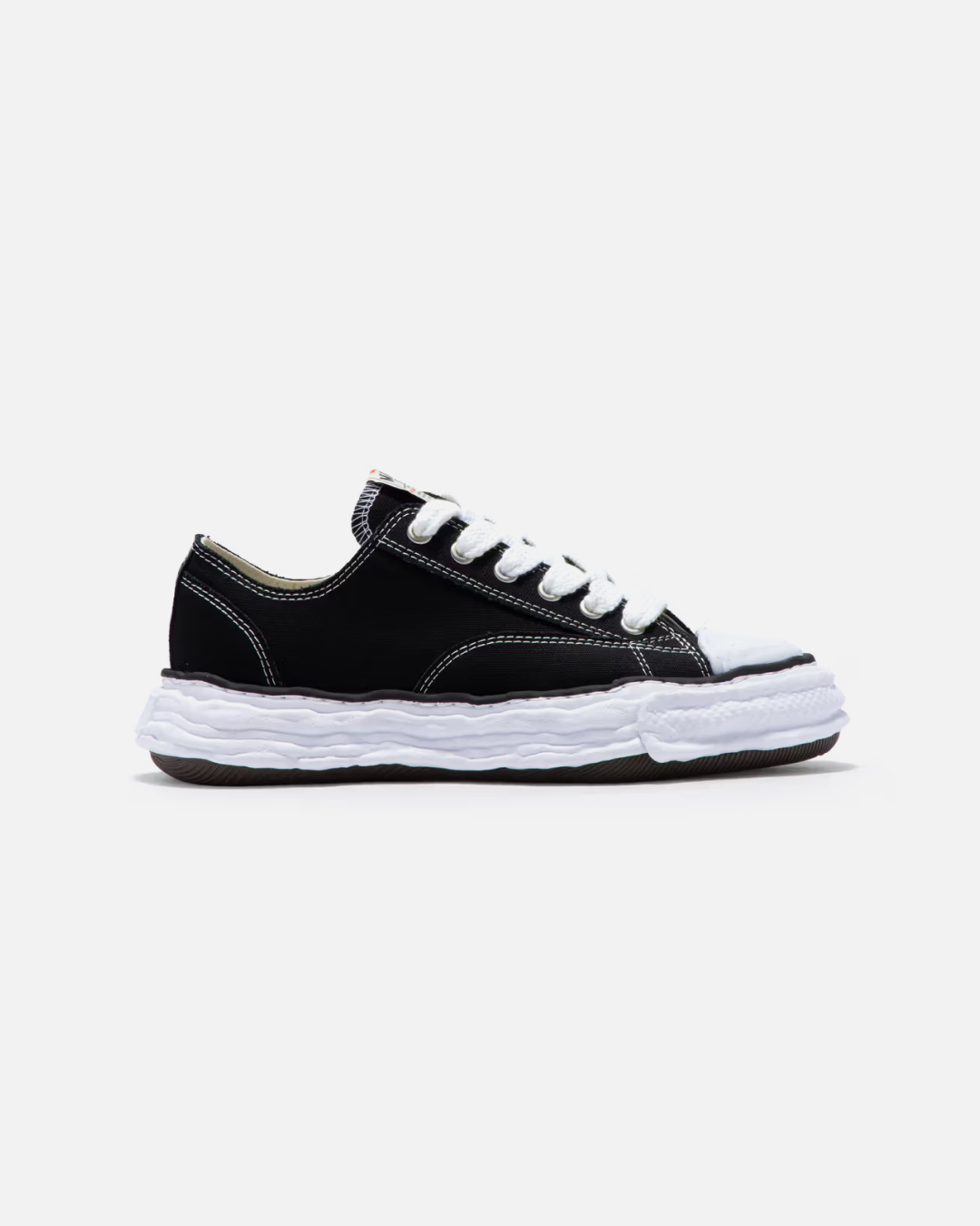 Maison Mihara Masuhiro Peterson23 OG sole Canvas Low-Top 'Black' Sneaker