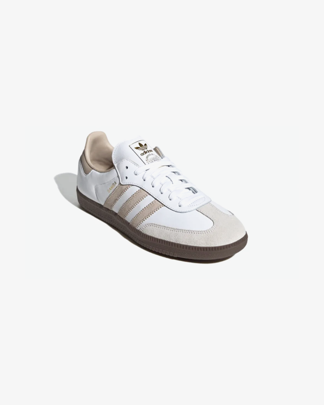 Adidas OG SAMBA White Biege Gum Sneakers