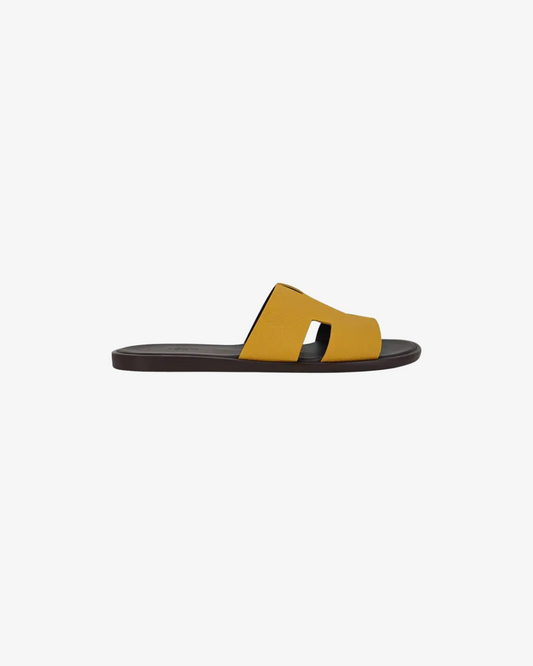 Original Hermes Izmir Yellow Sandal