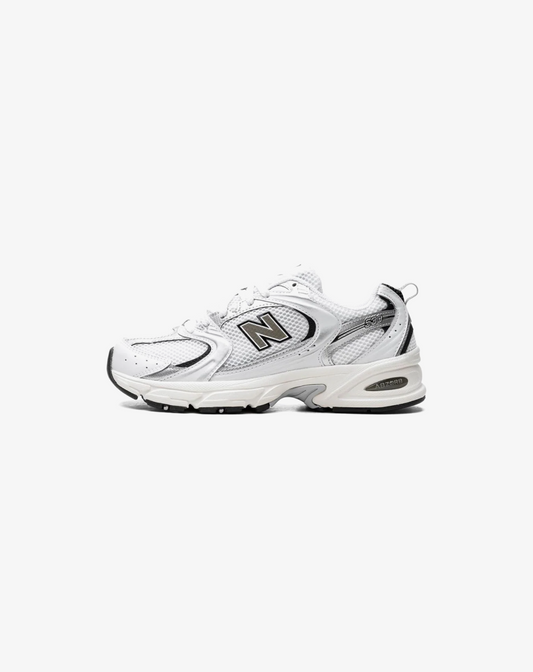 New Balance 530 White Silver Black Sneakers