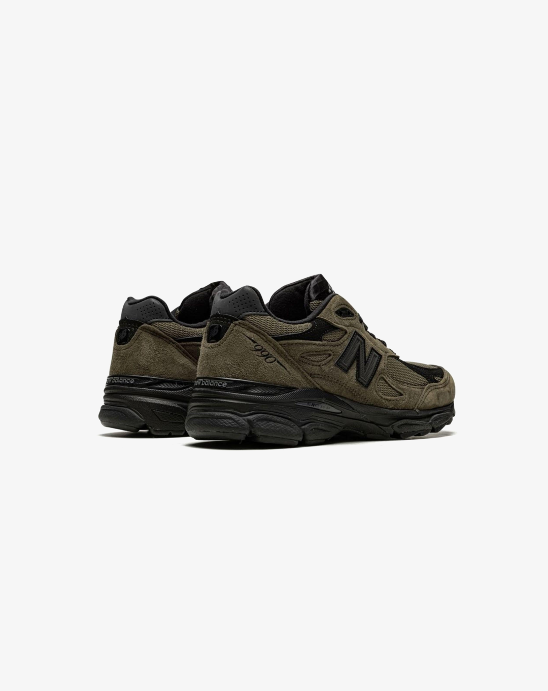 New Balance 990 x JJJJound Brown Black Sneakers