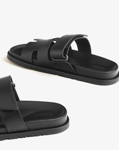 Hermès Chypre sandal "Black"