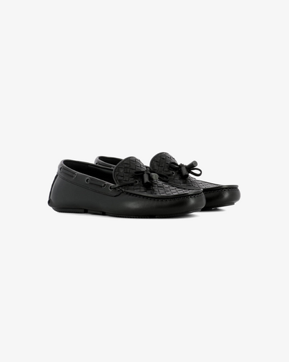 Bottega Veneta Intrecciato Leather Drivers Shoes