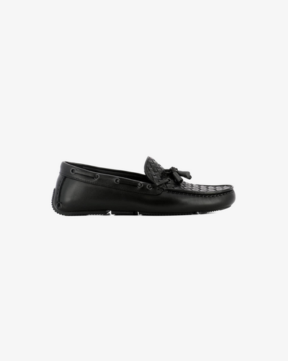 Bottega Veneta Intrecciato Leather Drivers Shoes