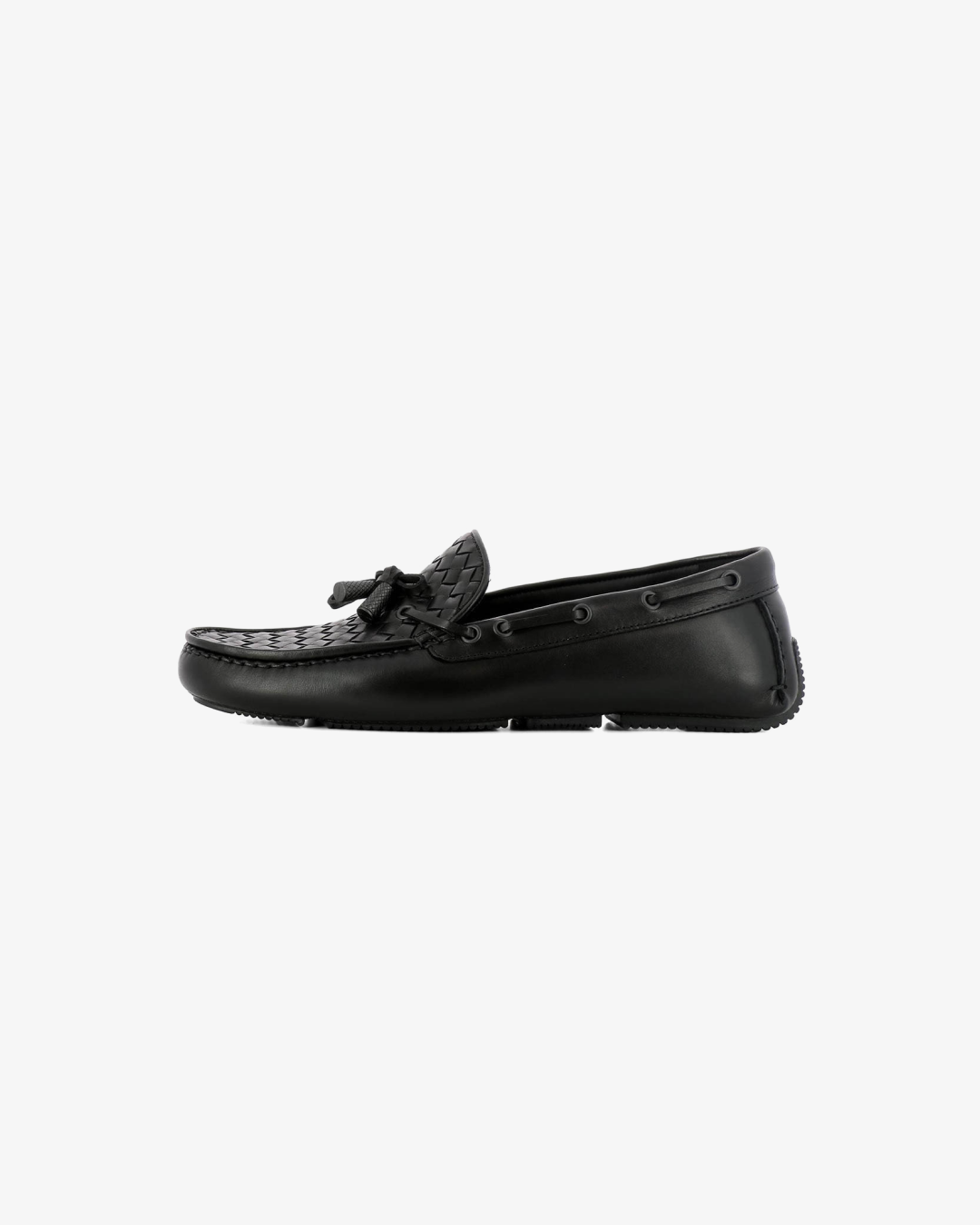 Bottega Veneta Intrecciato Leather Drivers Shoes