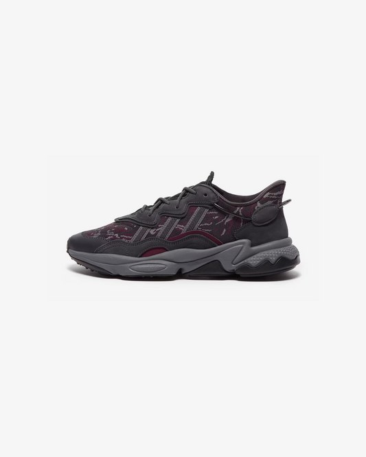 Adidas Ozweego Sneakers in Carbon Shadow Red