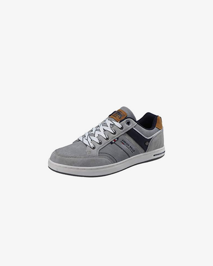 Arrigo Bello Casual Lace Up Shoe In Grey Sneakers