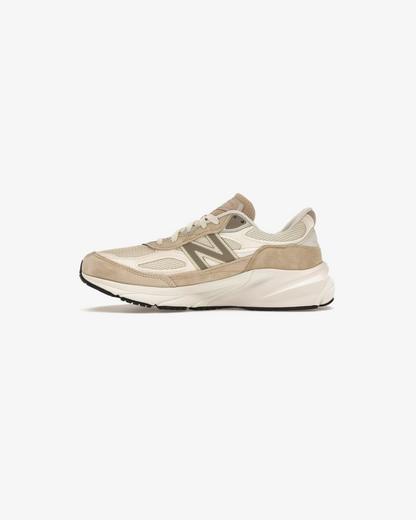 New Balance 990v6 Cream Beige Sneakers