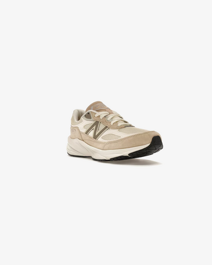 New Balance 990v6 Cream Beige Sneakers