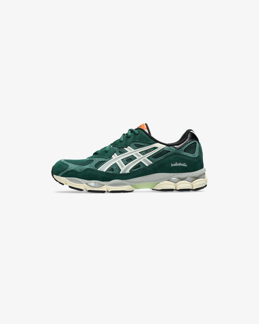 Asics x Ballaholic GEL-NYC Jewel Green/Ivory Sneakers